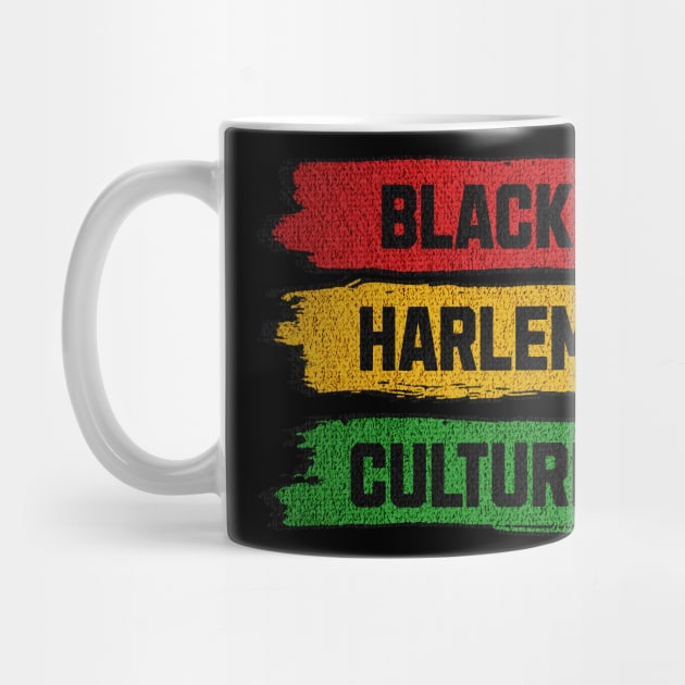 Express Your Pride: Black Harlem Culture In A Red, Gold, And Green Strips by Harlems Gee